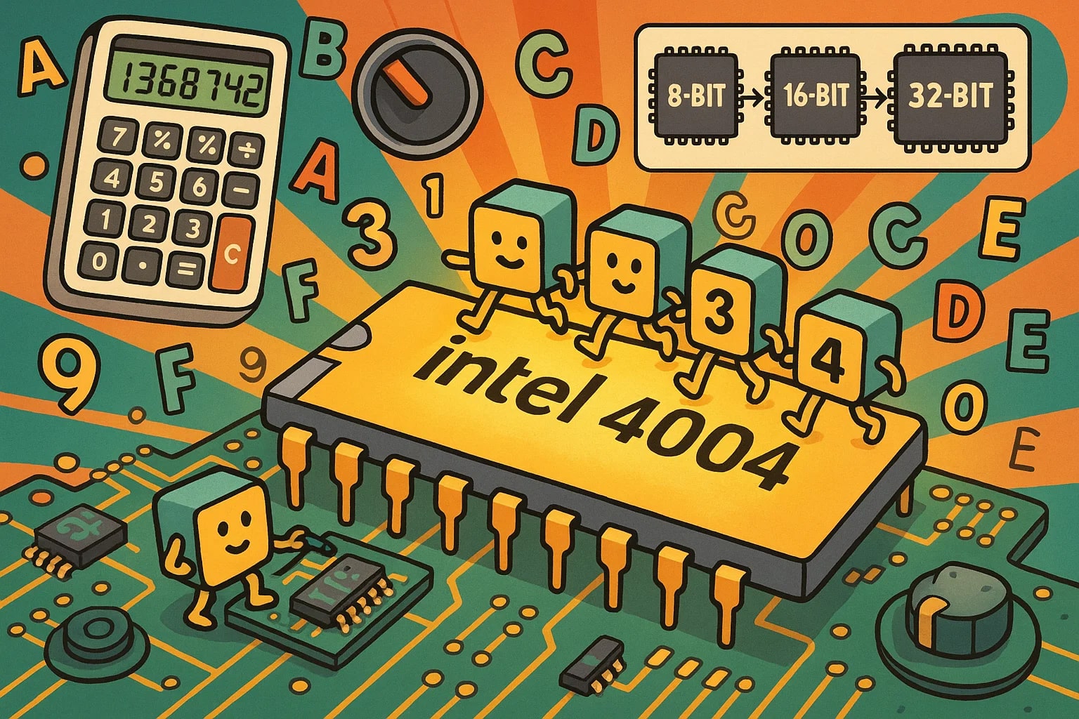 Nibbles To Bits Converter