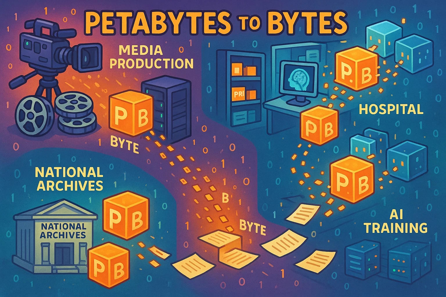 Petabytes To Bytes Converter