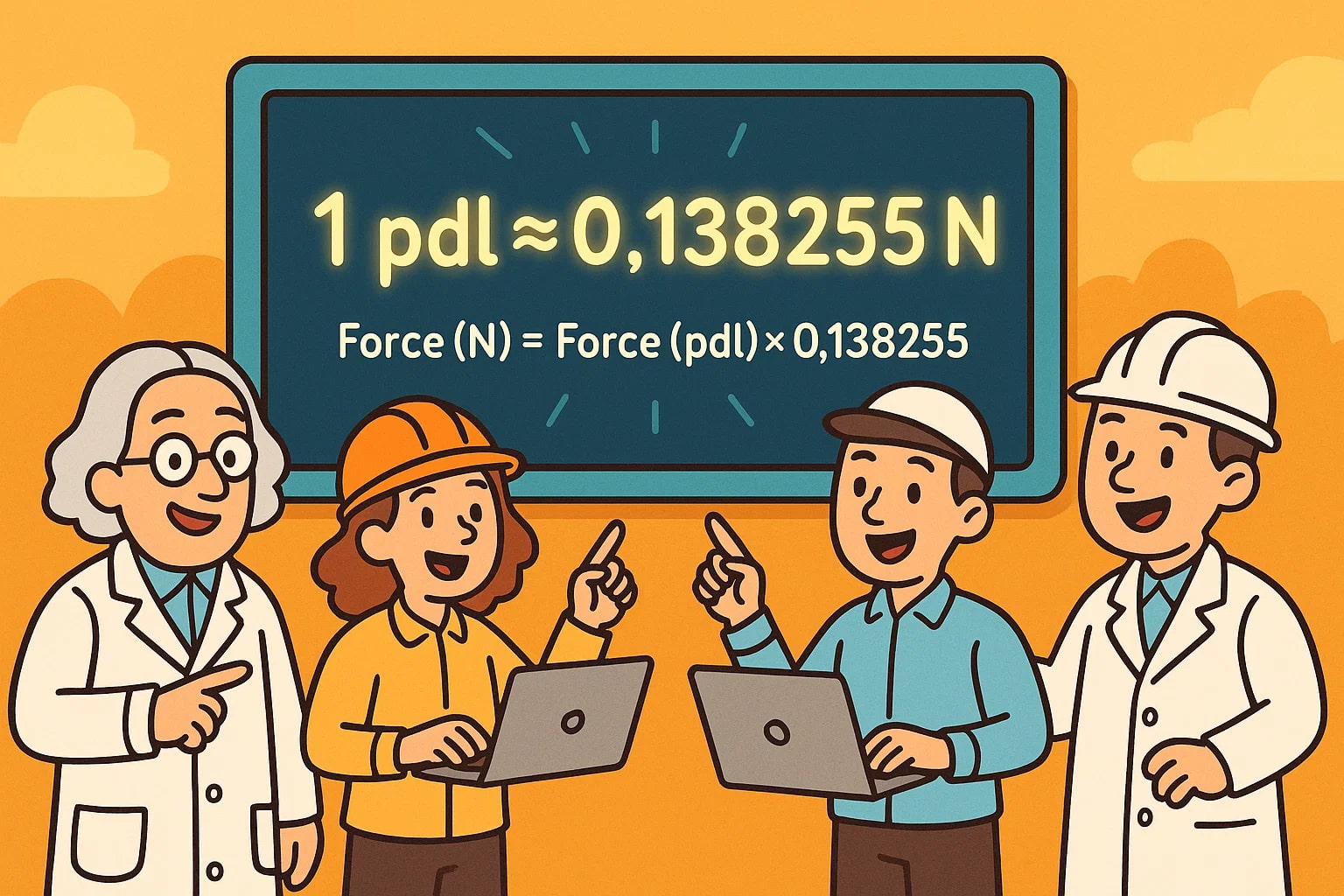 Poundals To Newtons Converter