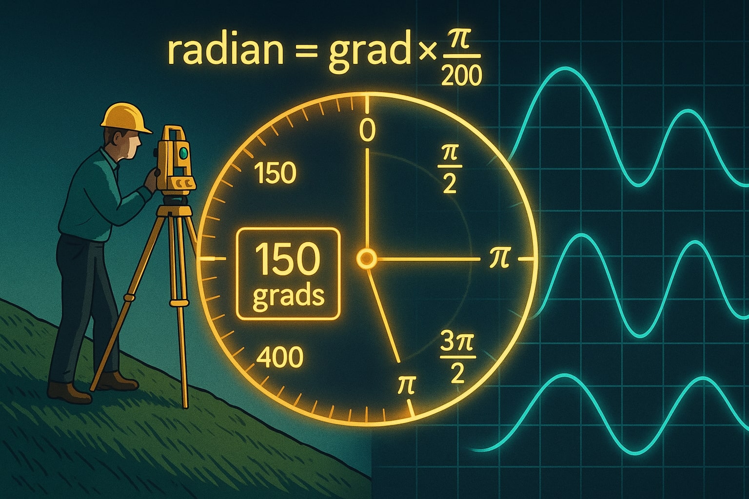 Radians To Grads Converter