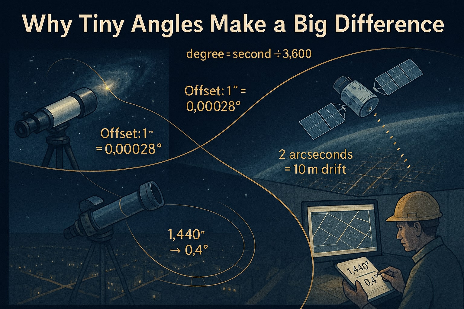 Seconds To Degrees Converter