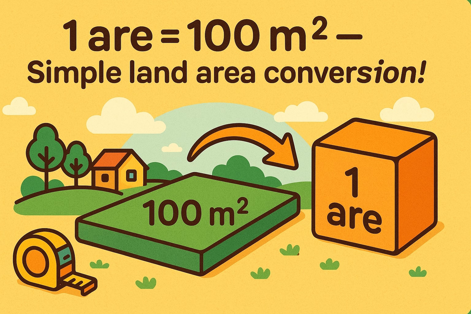 Square Meters to Ares Converter