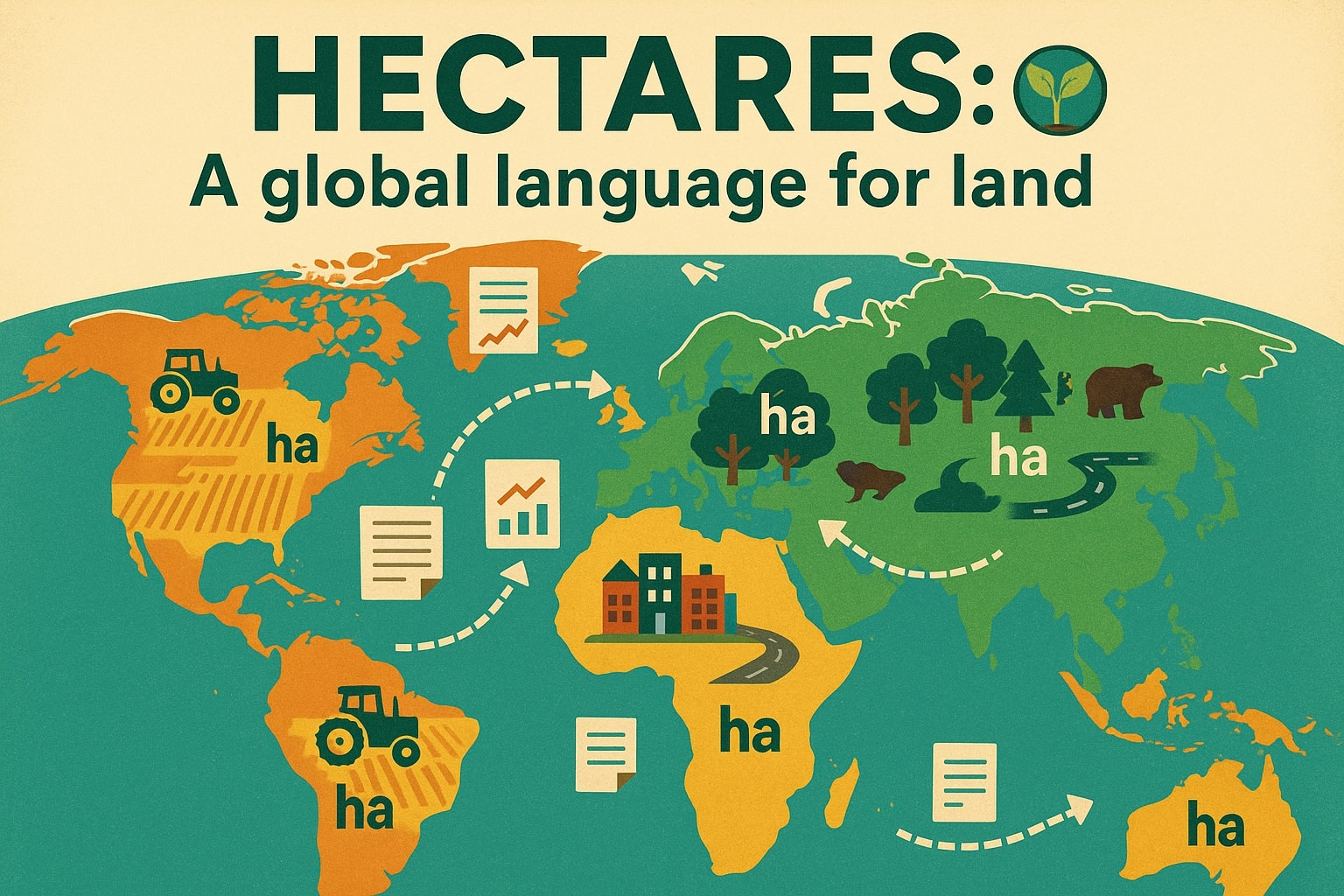 Square Miles to Hectares Converter