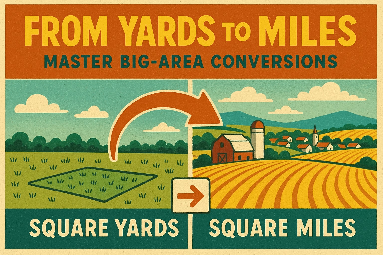 Square Yards To Square Miles Converter