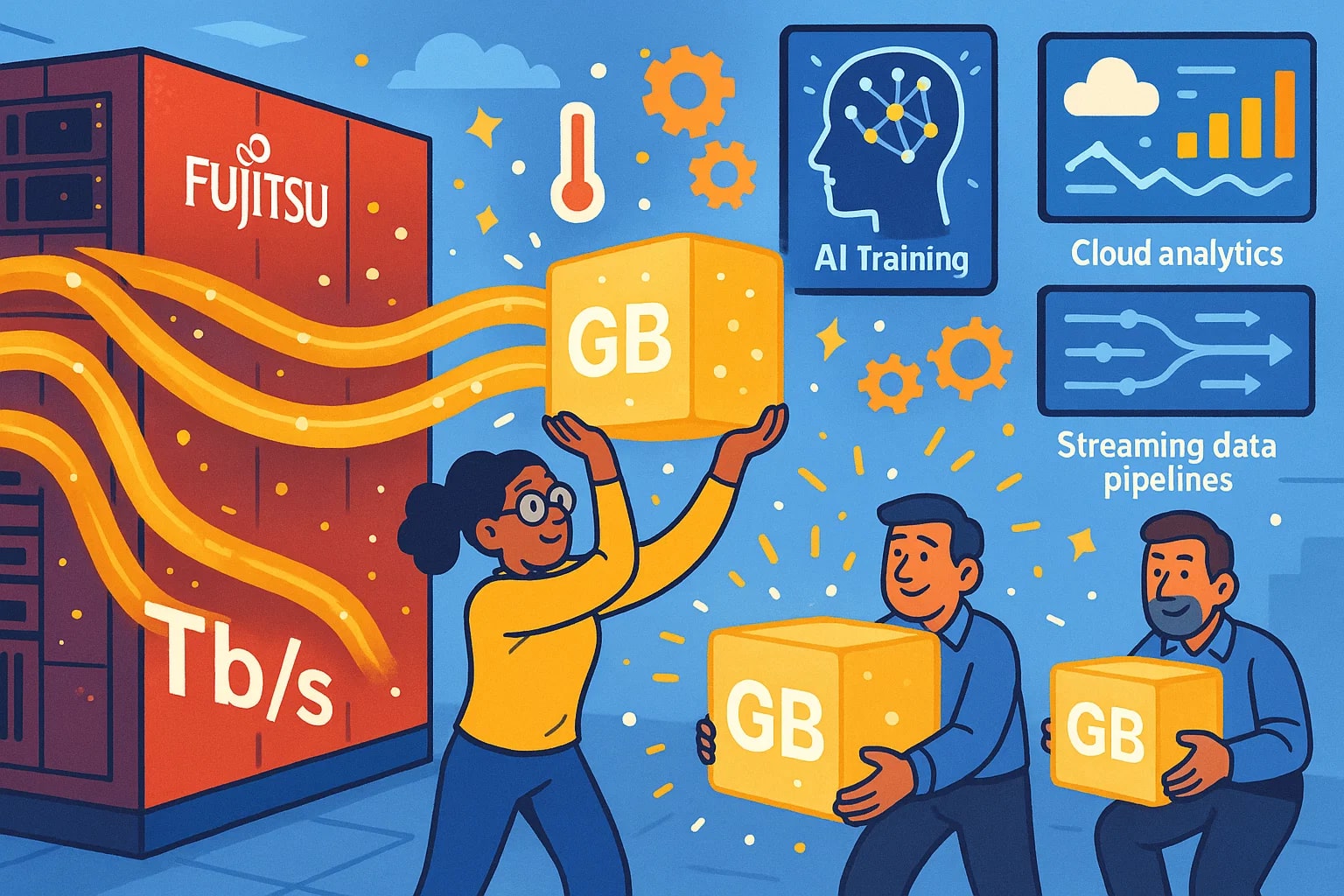 Terabits To Gigabytes Converter