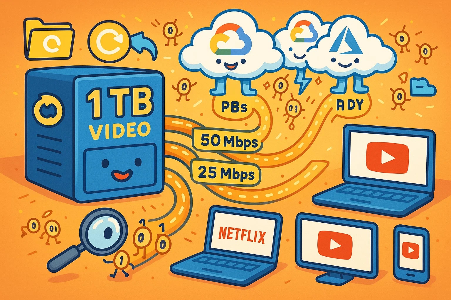 Terabytes To Bits Converter