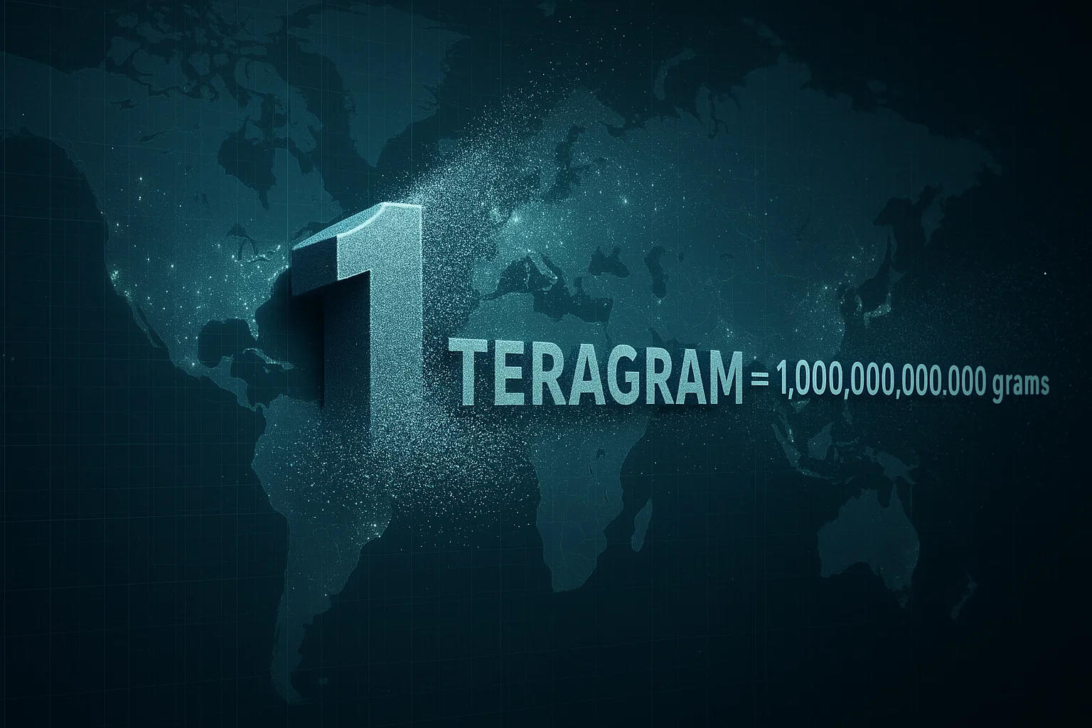Teragrams To Grams Converter